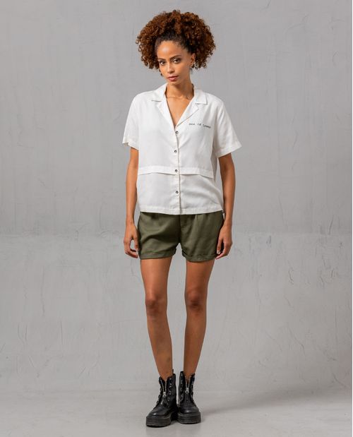 Short tipo paper bag para mujer