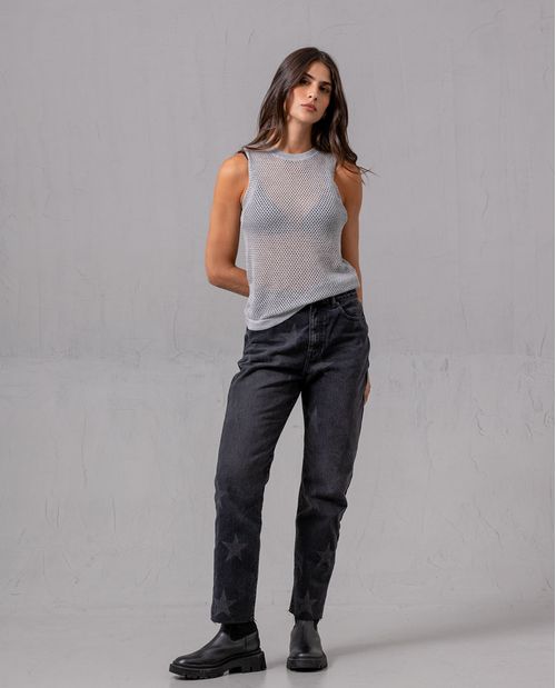 Camiseta tipo esqueleto para mujer