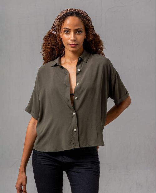 Camisa de botones para mujer