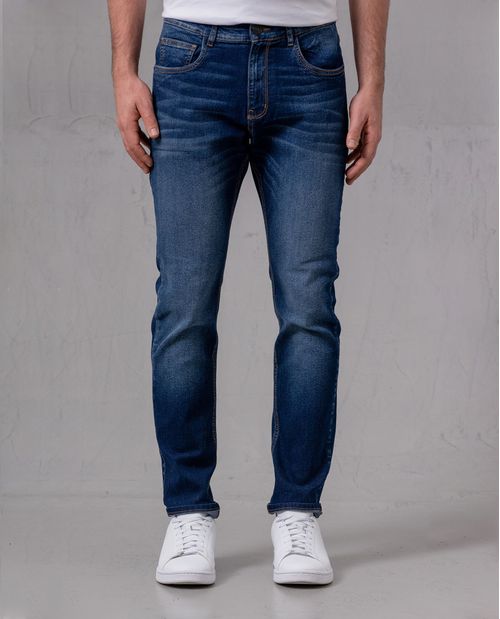 Jean Classic con color desgastado para hombre