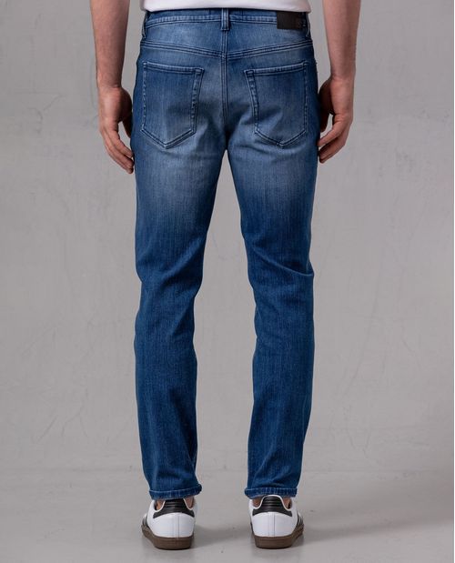 Jean Straight tono claro para hombre