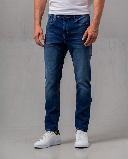 Jean Slim cinco bolsillos para hombre