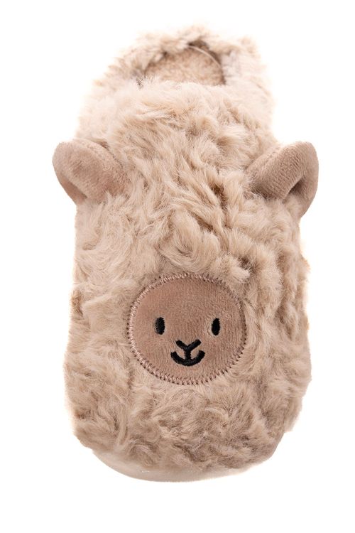 Pantuflas con diseño de oveja