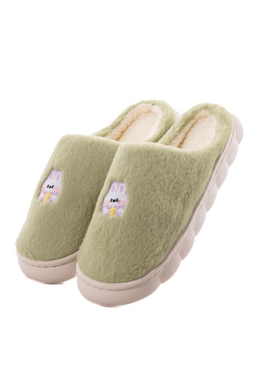 Pantuflas con diseño de animales