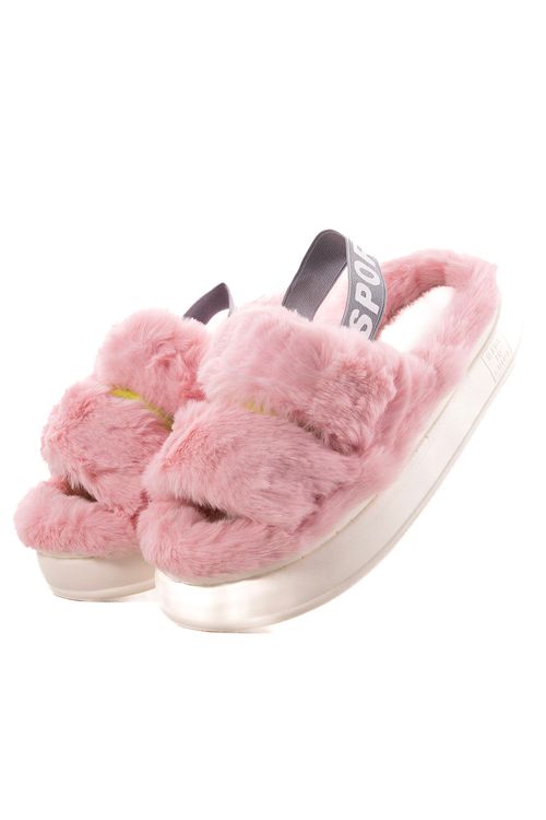 Pantuflas afelpadas comodas