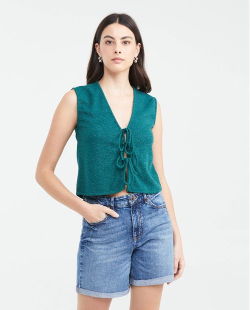 Camiseta Tipo Chaleco para Mujer