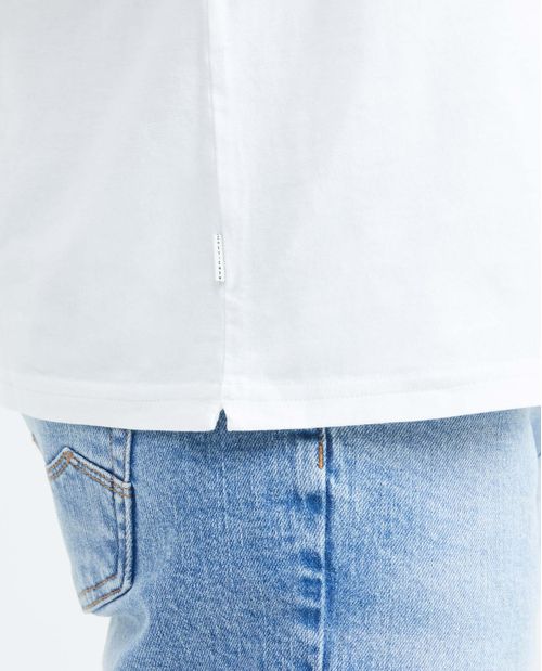 Camiseta Classic Fit Manga Larga con Estampado para Hombre