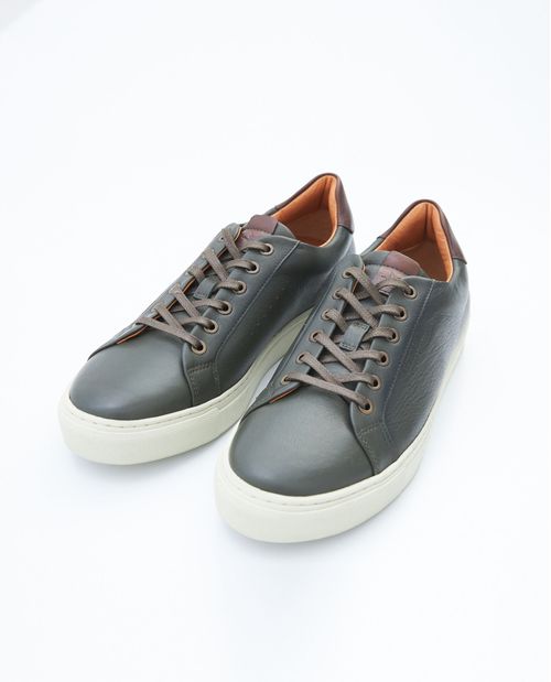 Tenis Casuales en Cuero para Hombre