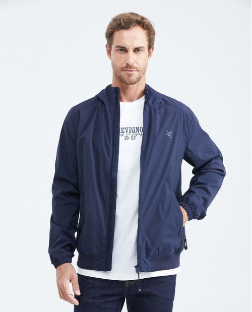 Chaqueta Tipo bomber con Riñonera Incluida para hombre