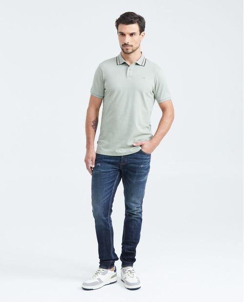 Camiseta Polo Slim Fit para Hombre