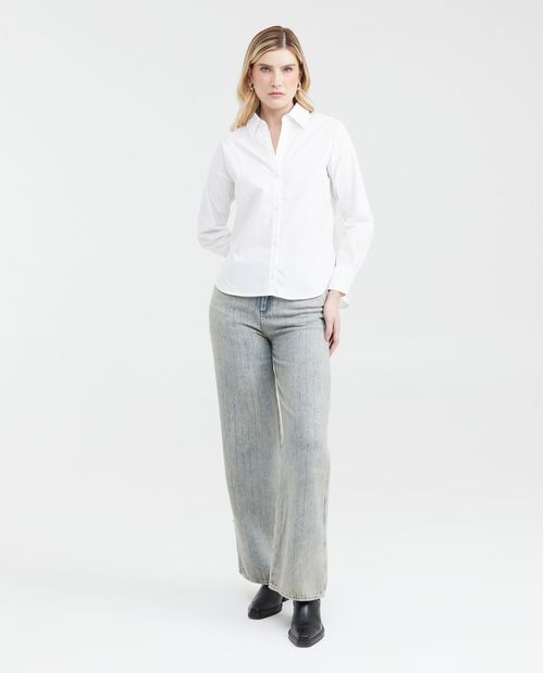 Camisa Silueta Amplia para Mujer