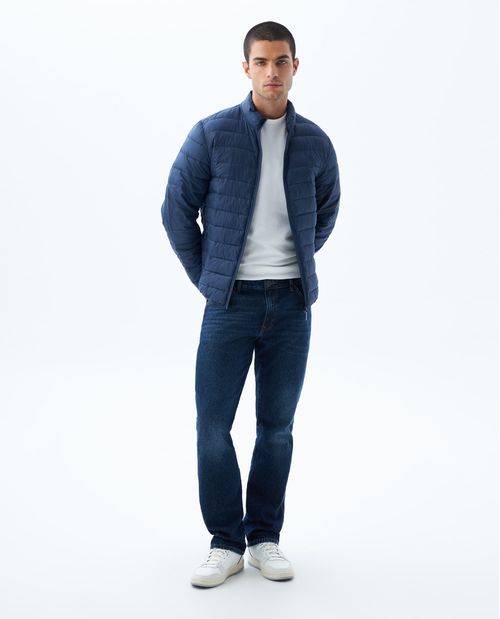 Chaqueta abullonada para hombre