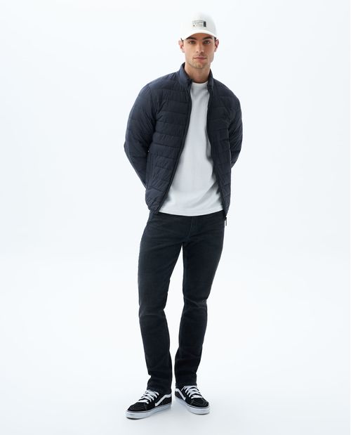 Chaqueta abullonada para hombre