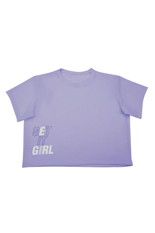 Camiseta manga corta microfibra