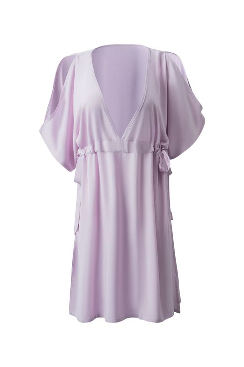Salida de baño de vestido corto