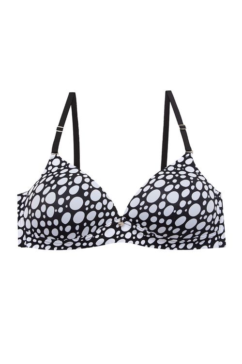 Brasier copa triangular microfibra