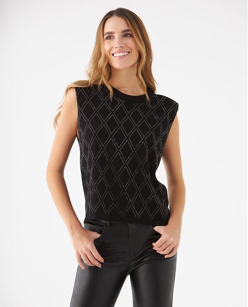 Camisa tipo chaleco para mujer