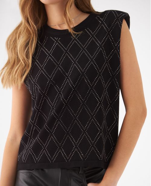Camisa tipo chaleco para mujer