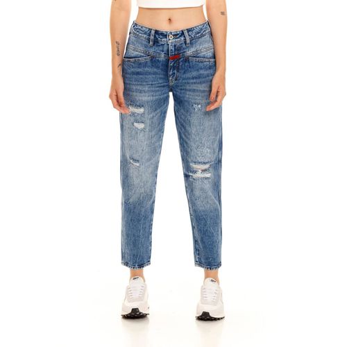 Jean Stretch Para Mujer Pedal Baggy Girbaud