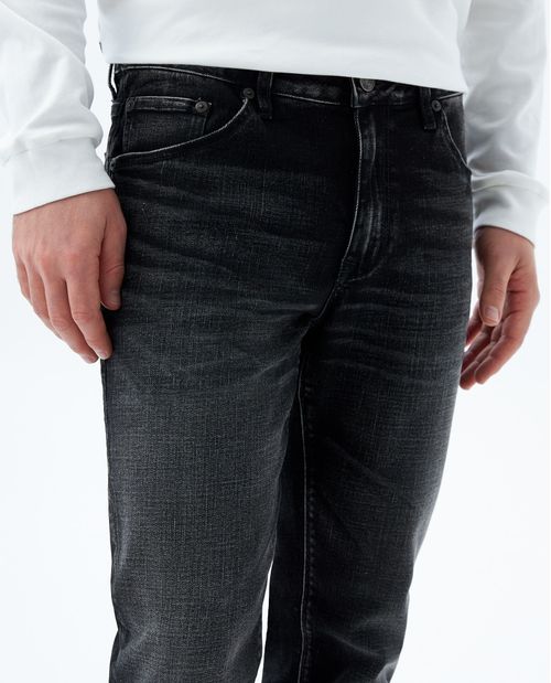 Jean Slim negro para hombre
