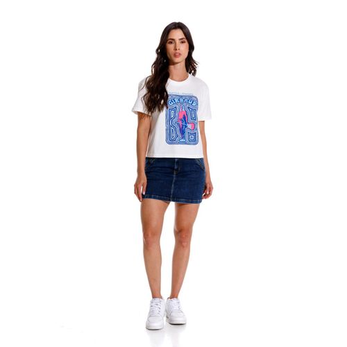 Falda Denim Para Mujer Girbaud