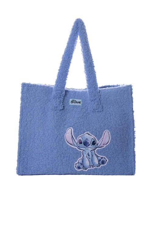 Bolso de peluche diseño de stitch