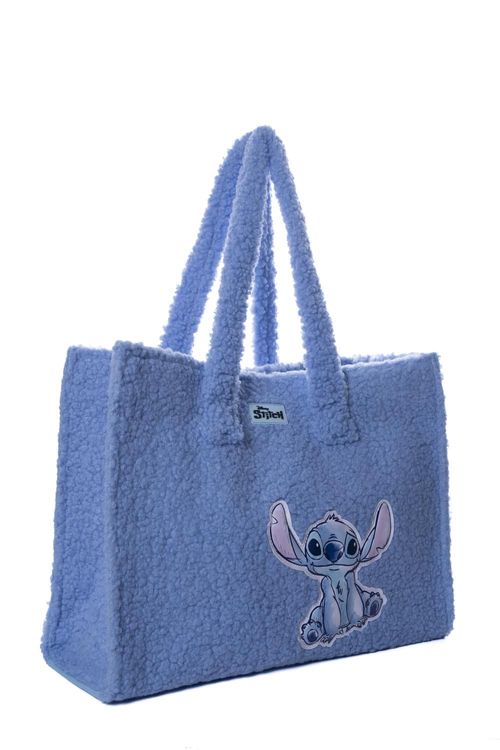 Bolso de peluche diseño de stitch
