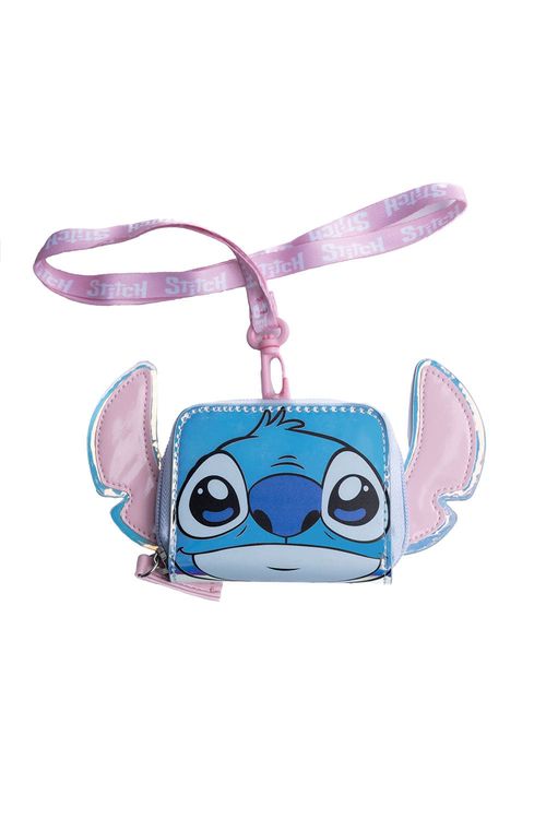Bolso monedero con diseño de stitch