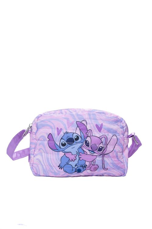 Bolso abrazo con diseño de stitch