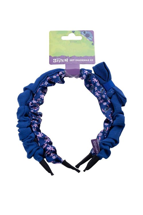 Set de diademas x2 unidades diseño de stitch