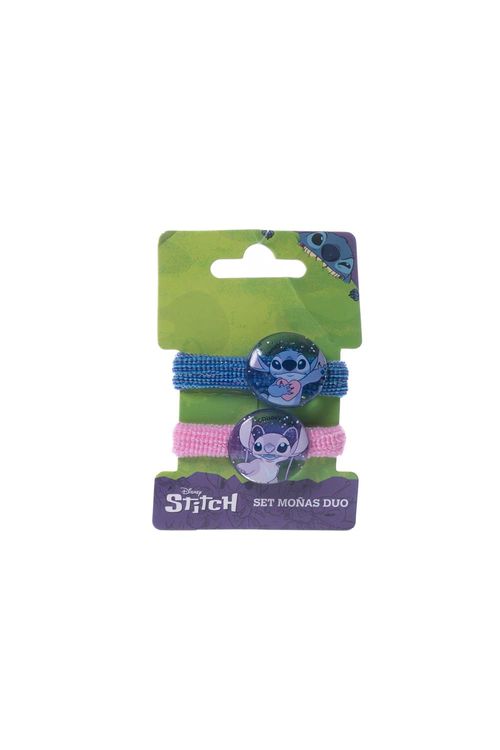 Set de moñas x2 unidades diseño de stitch