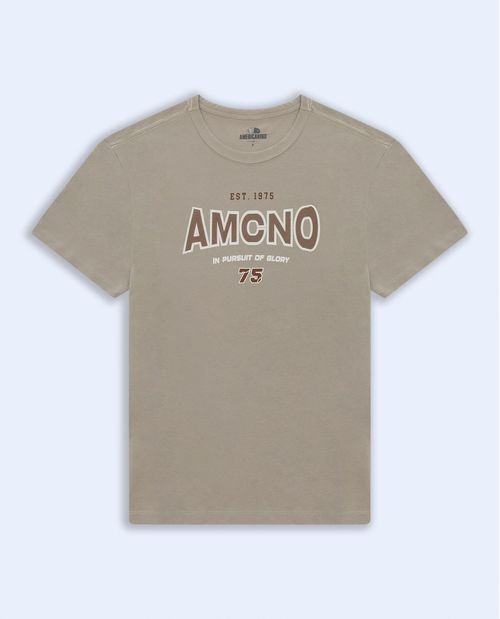 Camiseta básica en 100% algodón para hombre