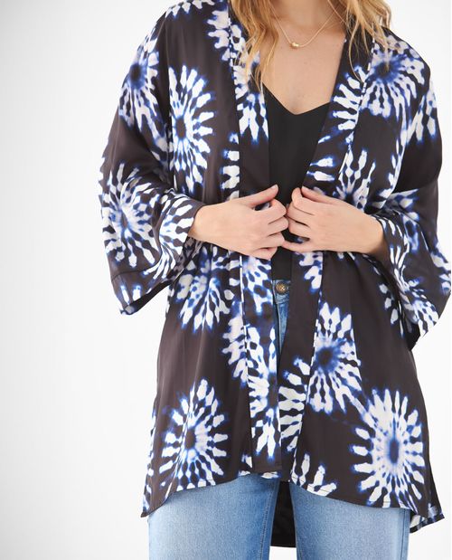 Cardigan manga larga para mujer