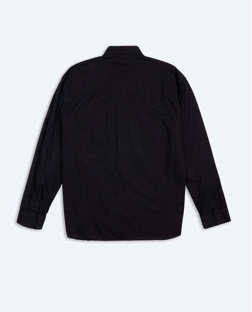 Camisa con bolsillos de tapa para hombre