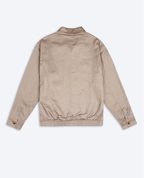 Chaqueta con cierre frontal para hombre