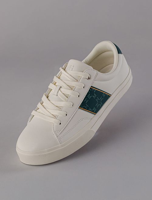 Tenis Huella Blanco Verde