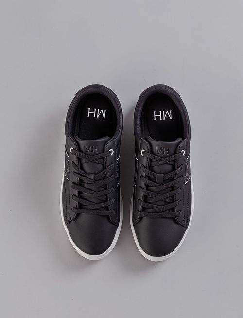 Tenis Huella Negro