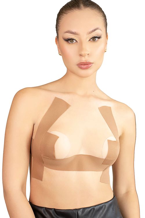 Cinta adhesiva flexible con realce