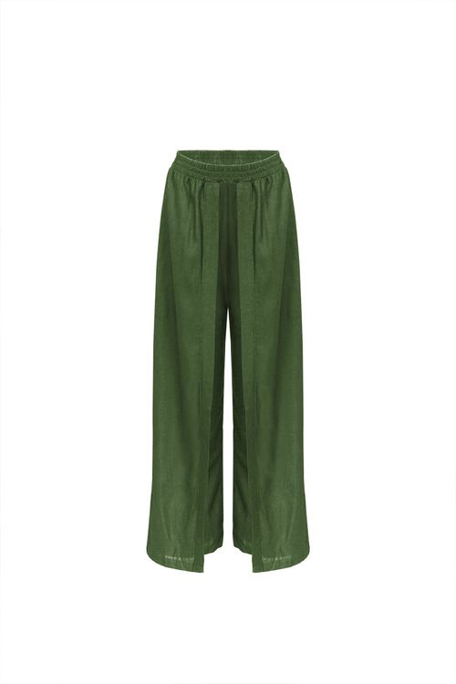 Pantalon Zulima Verde_Osc