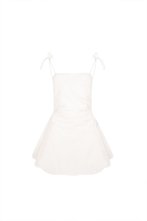 Vestido Corto Rose Marfil