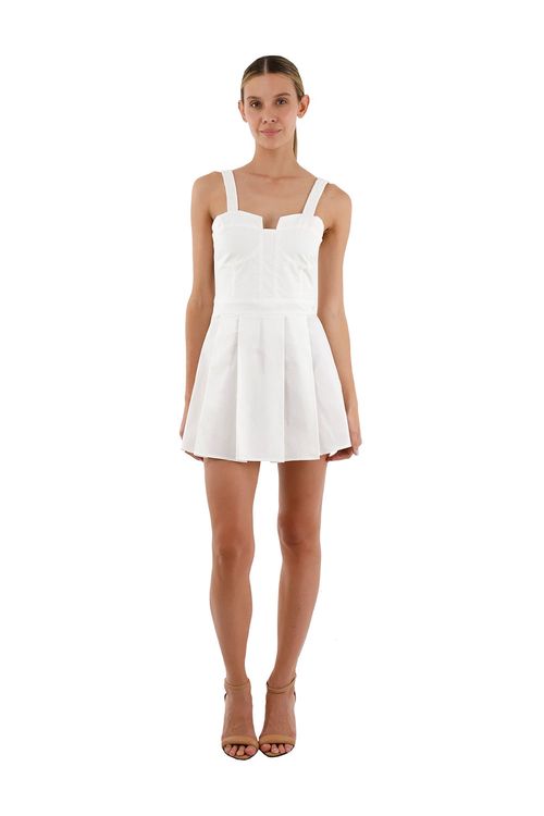 Vestido Corto Dannia Marfil
