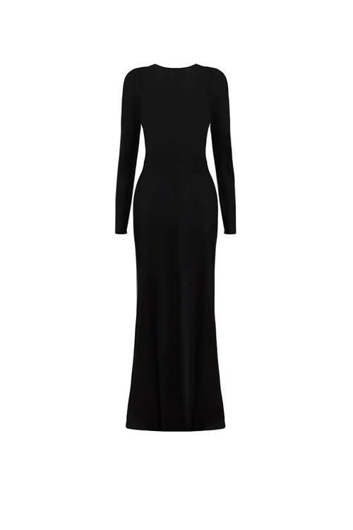Vestido Largo Duna Negro