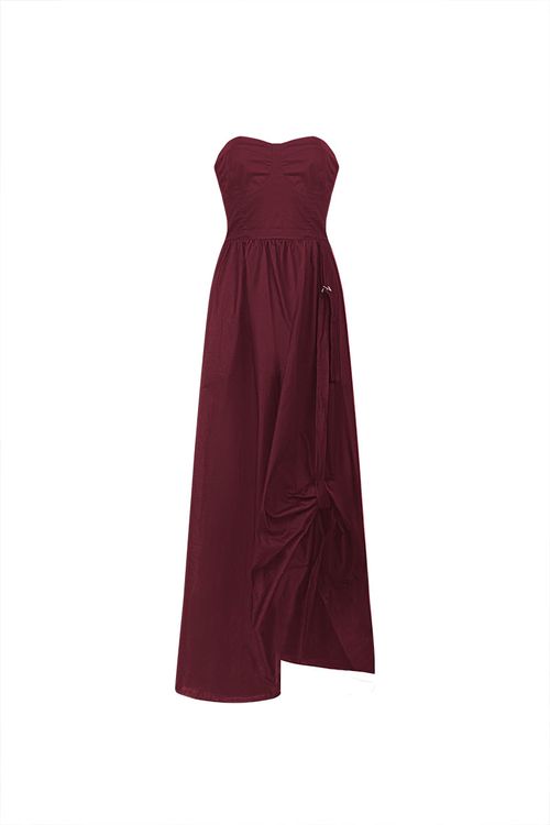 Vestido Largo Mara Cherry