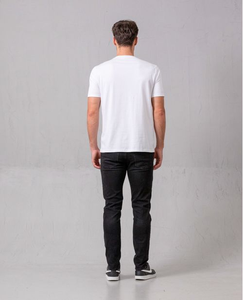 Jean Straight cinco bolsillos para hombre
