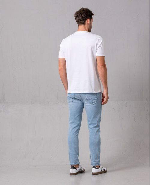 Jean Slim cinco bolsillos para hombre