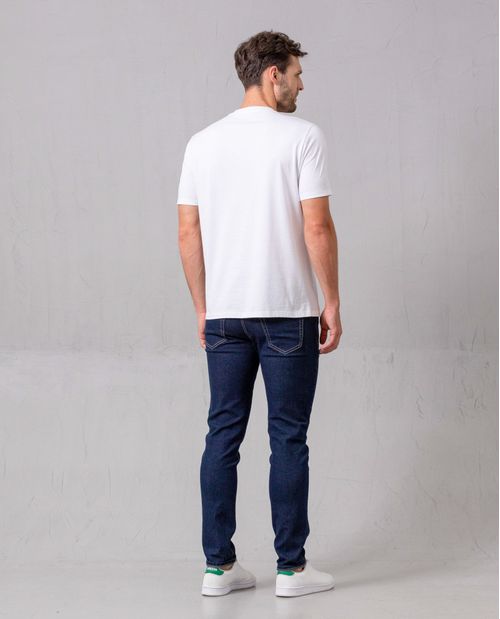 Jean Straight cinco bolsillos para hombre