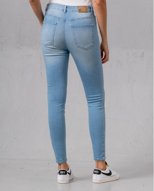 Jean Jegging de tono claro para mujer