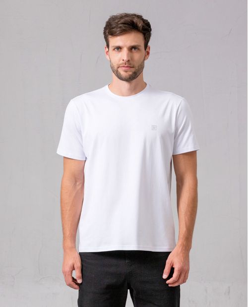 Camiseta manga corta básica para hombre