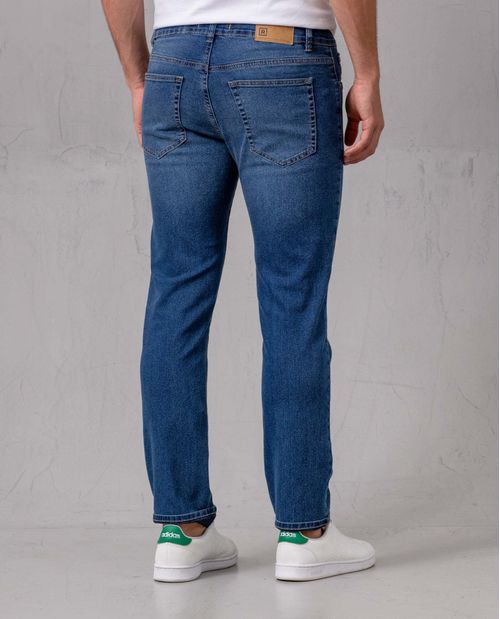 Jean Straight cinco bolsillos para hombre