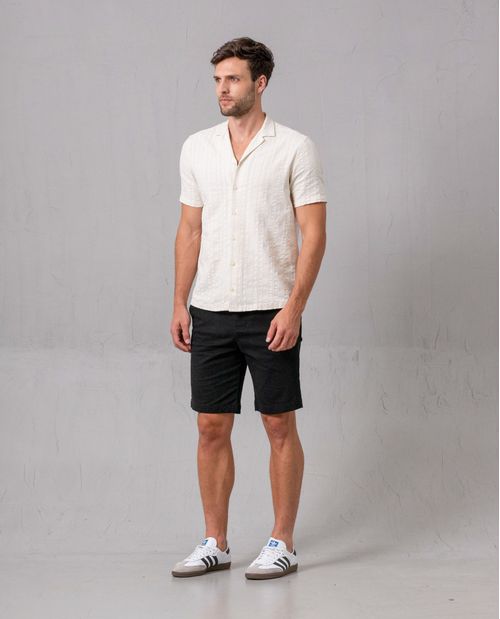 Bermuda con pretina elástica para hombre